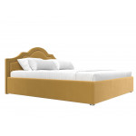 Интерьерная кровать Афина 200, Микровельвет, Модель 113960
