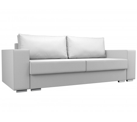 Прямой диван Исланд, Экокожа, Модель 110085