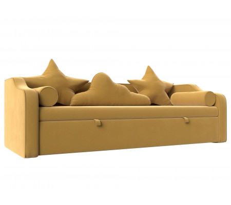 Детский диван-кровать Рико, Микровельвет, Модель 117383