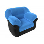 Кресло Карнелла голубой\черный
