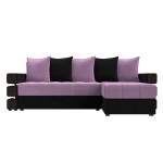 Угловой диван Венеция, Микровельвет, модель 108445