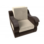 Кресло-кровать Меркурий 80 бежевый\коричневый