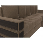 Угловой диван Венеция, Рогожка, модель 108428