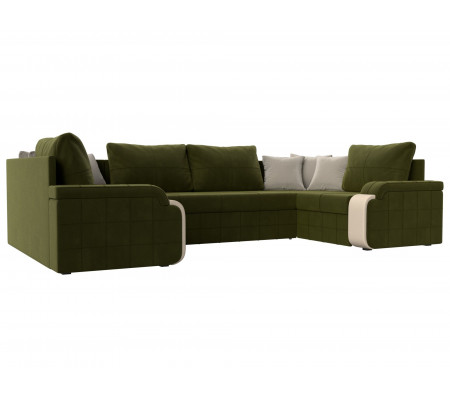 П-образный диван Николь, Микровельвет, Модель 29459