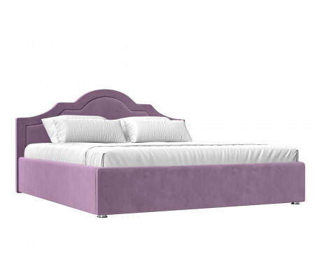 Интерьерная кровать Афина 180, Микровельвет, Модель 113952