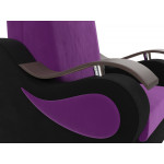 Кресло-кровать Меркурий 80 Фиолетовый\Черный