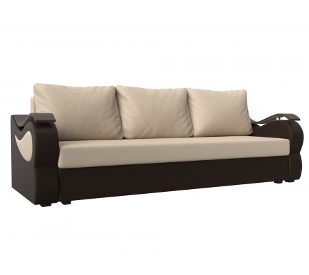 Прямой диван Меркурий лайт, Экокожа, Модель 112949