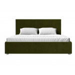 Интерьерная кровать Кариба 200, Микровельвет, модель 108393