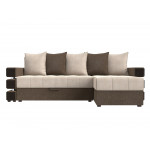 Угловой диван Венеция, Рогожка, модель 108433