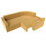 Угловой диван Кембридж, Микровельвет, модель 108819