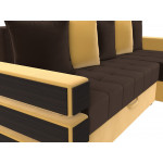 Угловой диван Венеция, Микровельвет, модель 108442