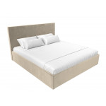 Интерьерная кровать Кариба 200, Микровельвет, модель 108385