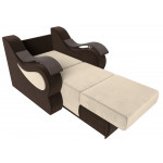 Кресло-кровать Меркурий бежевый\коричневый