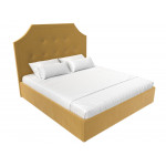 Интерьерная кровать Кантри 160, Микровельвет, Модель 115030