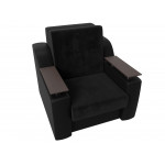 Кресло-кровать Сенатор черный\черный