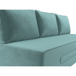 Прямой диван Приам, Велюр, Модель 118667