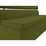 Кухонный прямой диван Классик, Микровельвет, Модель 117783