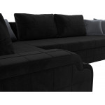 П-образный диван Николь, Велюр, Экокожа, Модель 117006