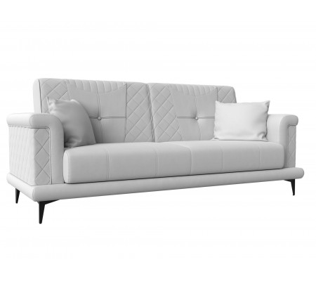 Прямой диван Неаполь, Экокожа, Модель 111947