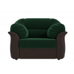 Кресло Карнелла зеленый\коричневый
